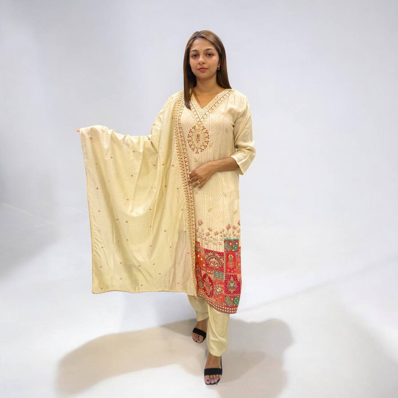 Golden Cream Grand Designer Suit
