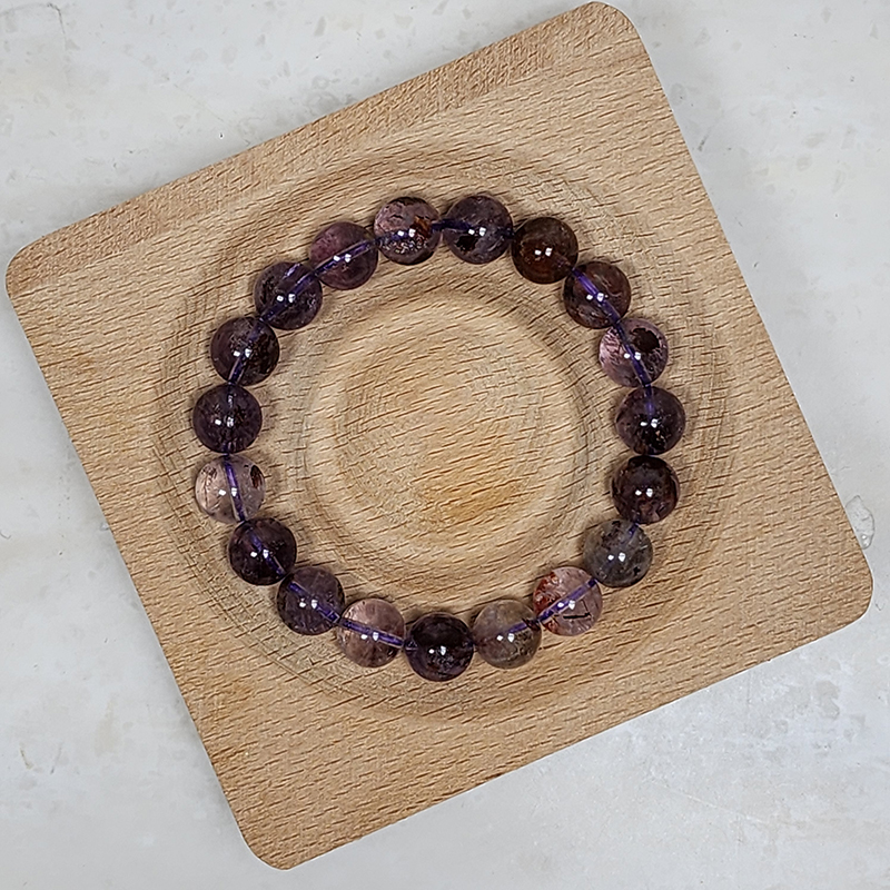 SG LOCAL AURA HAVEN Purple Phantom Quartz Bracelet