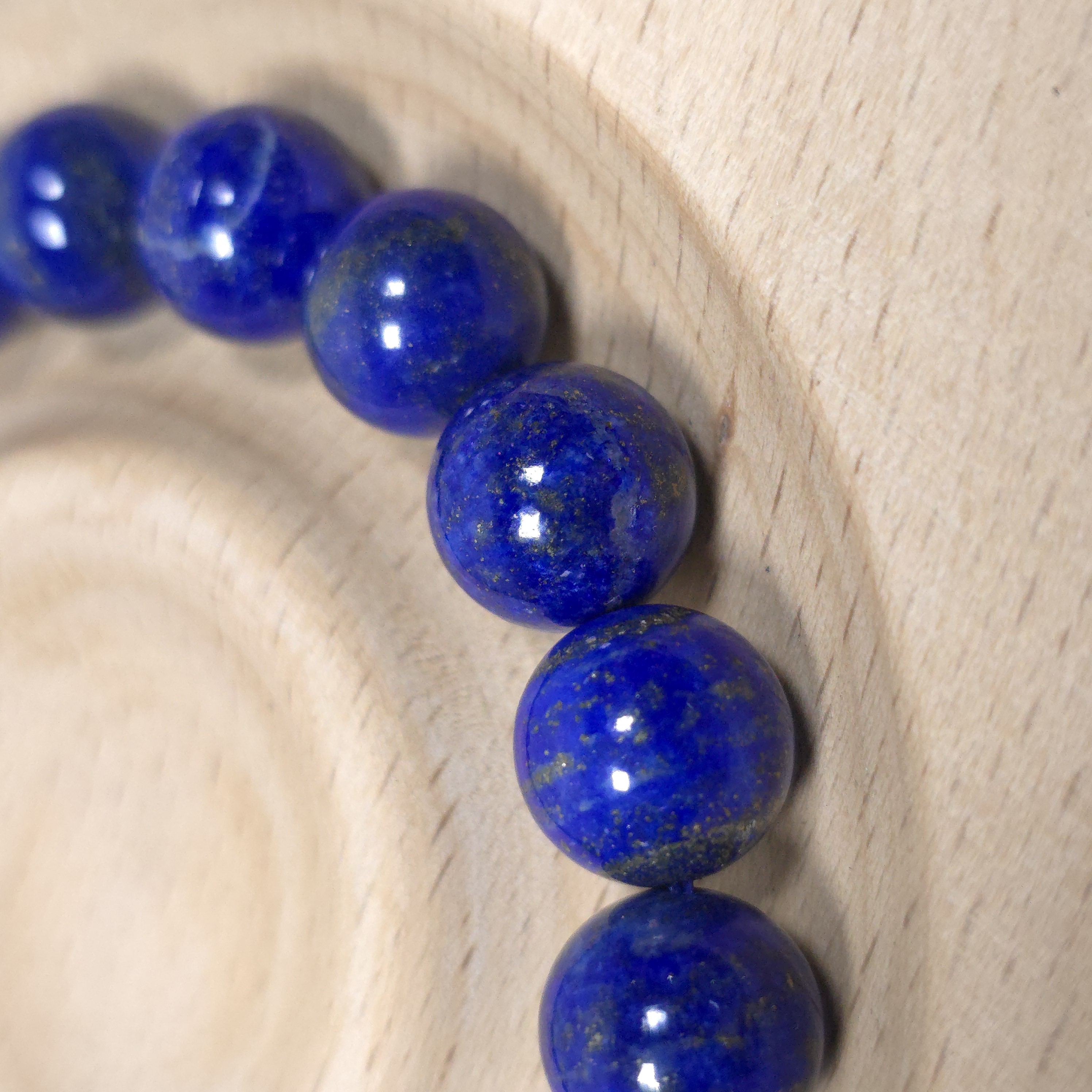 SG LOCAL - AURA HAVEN Premium Natural Afghan Lapis Lazuli Bracelet