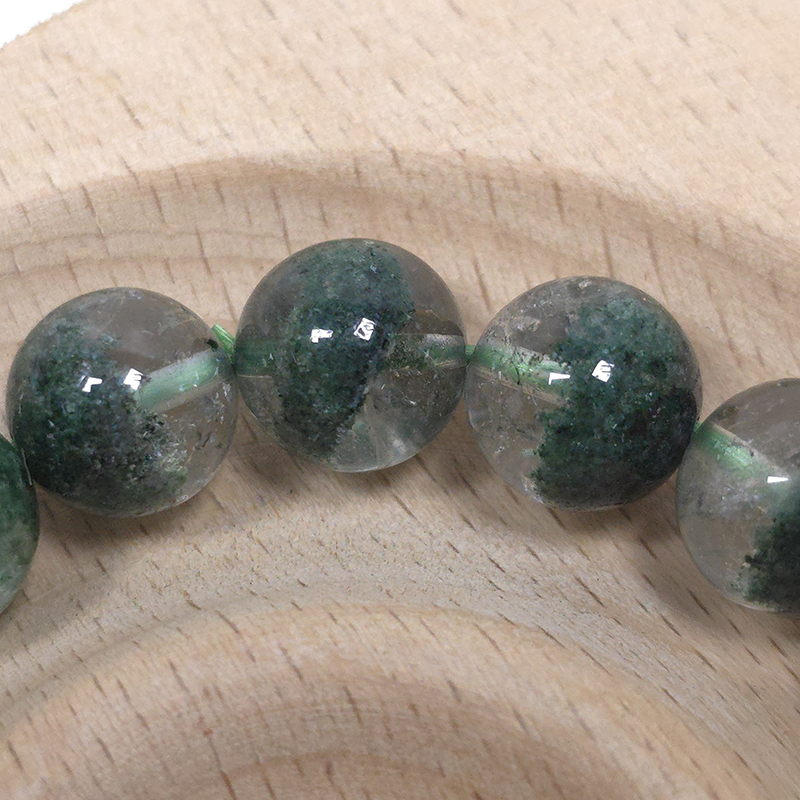 SG LOCAL - AURA HAVEN Premium Brazilian Green Phantom Quartz Bracelet