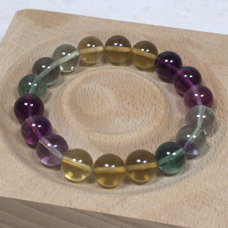 SG LOCAL - AURA HAVEN Rainbow Fluorite Bracelet
