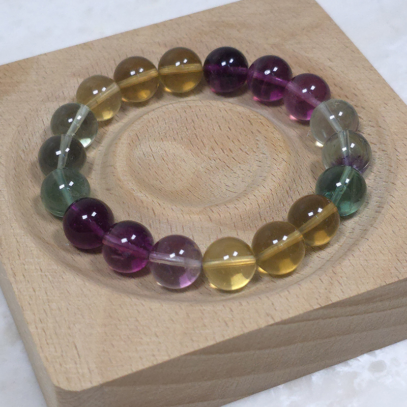 SG LOCAL - AURA HAVEN Rainbow Fluorite Bracelet