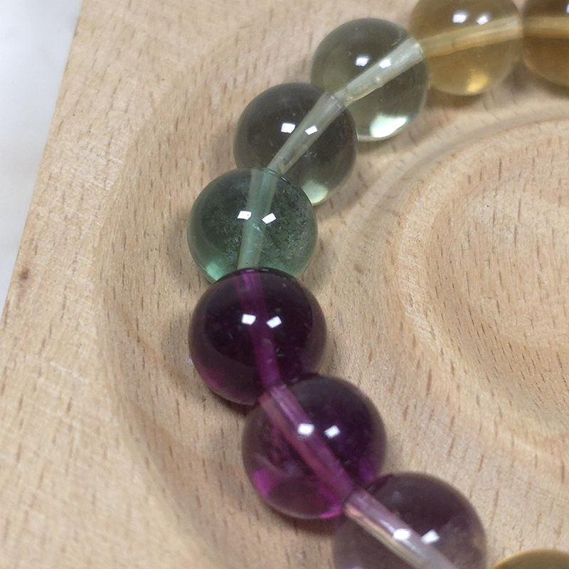 SG LOCAL - AURA HAVEN Rainbow Fluorite Bracelet