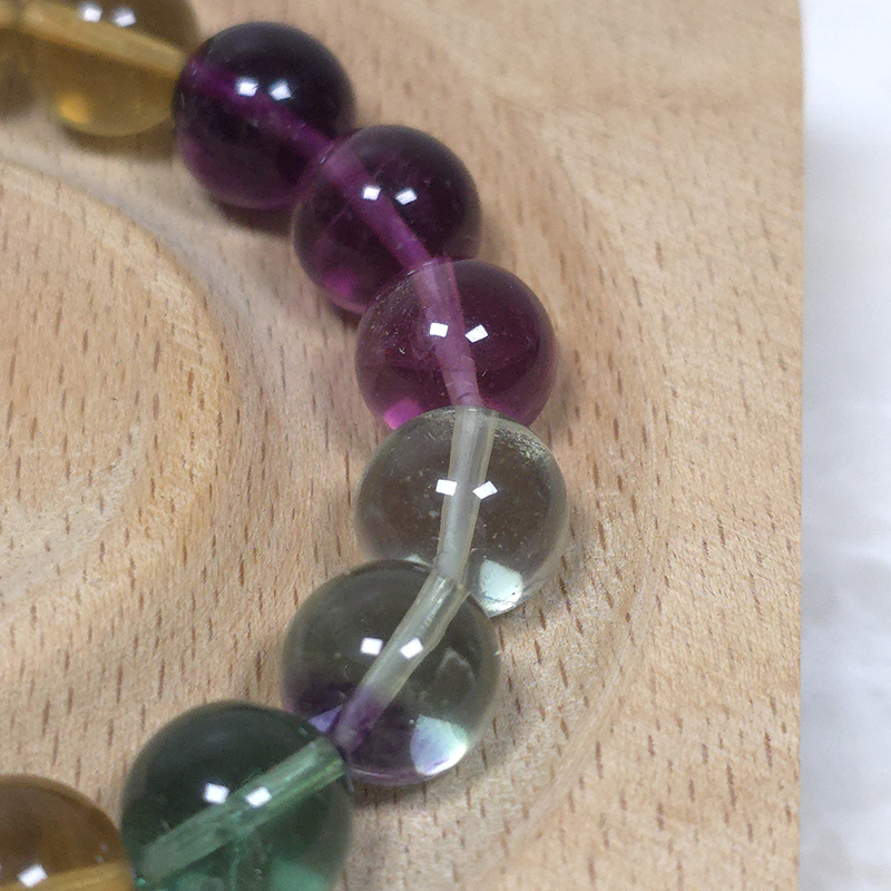 SG LOCAL - AURA HAVEN Rainbow Fluorite Bracelet
