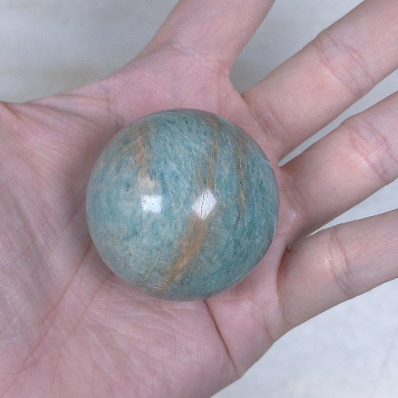 SG LOCAL - AURA HAVEN Amazonite Sphere