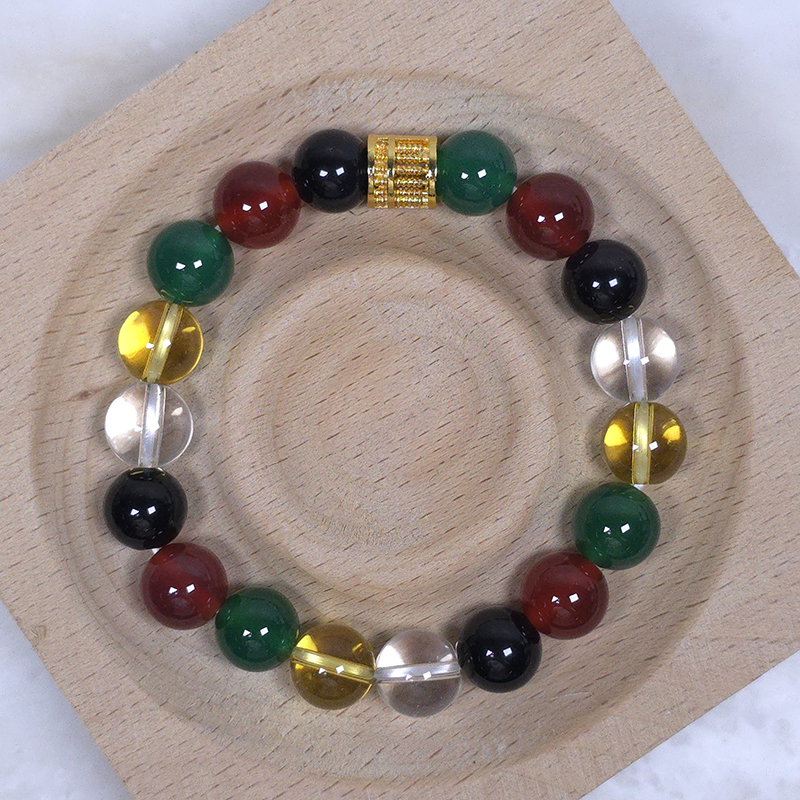 SG LOCAL - AURA HAVEN 5 Element with Abacus Bracelet