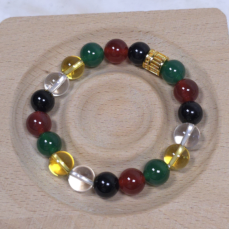 SG LOCAL - AURA HAVEN 5 Element with Abacus Bracelet