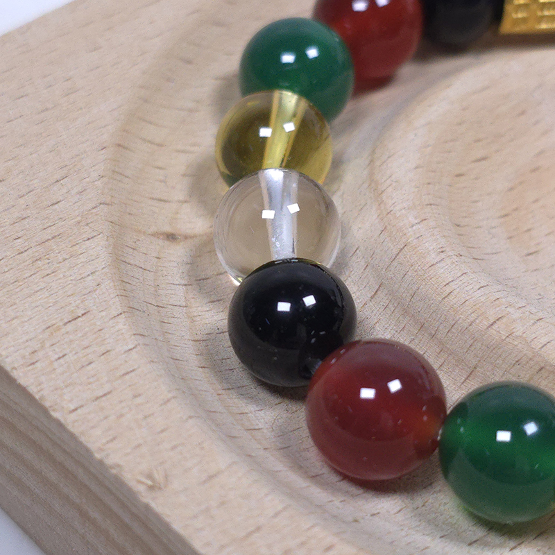 SG LOCAL - AURA HAVEN 5 Element with Abacus Bracelet