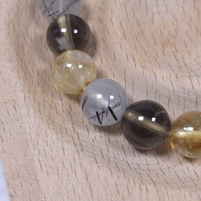 SG LOCAL - AURA HAVEN Golden Smoke Fusion Bracelet [Made-to-order Product]