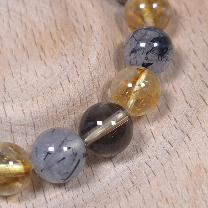 SG LOCAL - AURA HAVEN Golden Smoke Fusion Bracelet [Made-to-order Product]