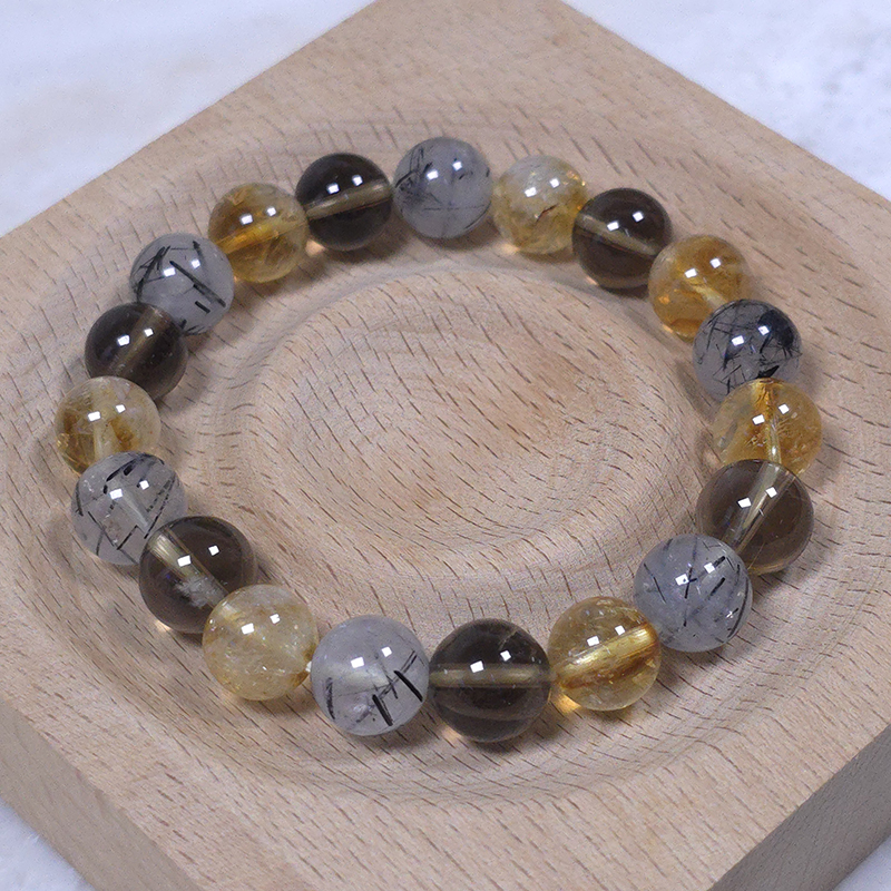 SG LOCAL - AURA HAVEN Golden Smoke Fusion Bracelet [Made-to-order Product]