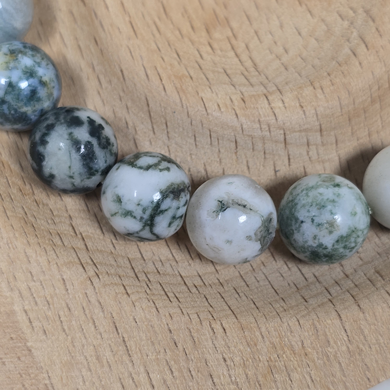 SG LOCAL - AURA HAVEN Tree Agate Bracelet [Made-to-order Product]