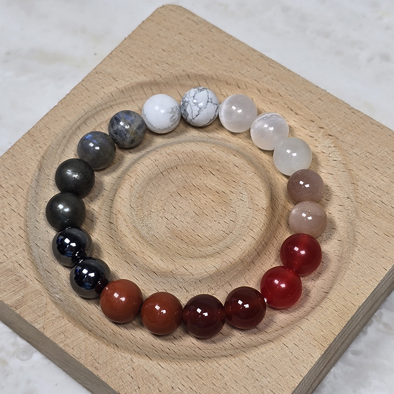 SG LOCAL - AURA HAVEN Metal + Fire Element Bracelet [Made-to-order Product]