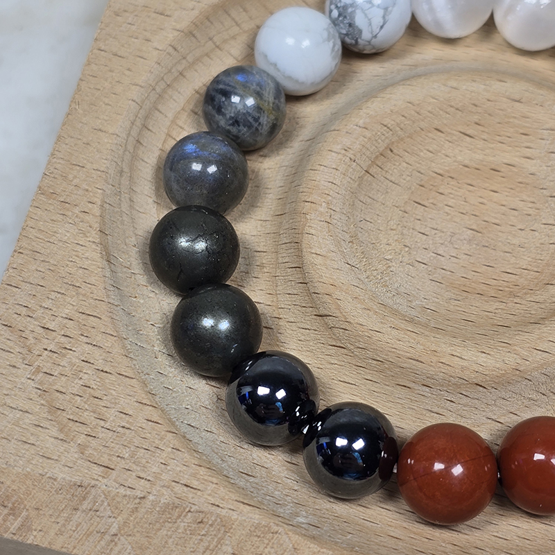 SG LOCAL - AURA HAVEN Metal + Fire Element Bracelet [Made-to-order Product]