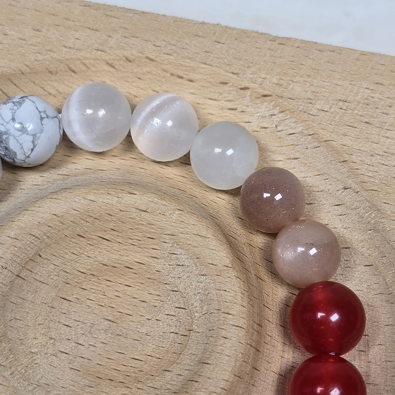 SG LOCAL - AURA HAVEN Metal + Fire Element Bracelet [Made-to-order Product]