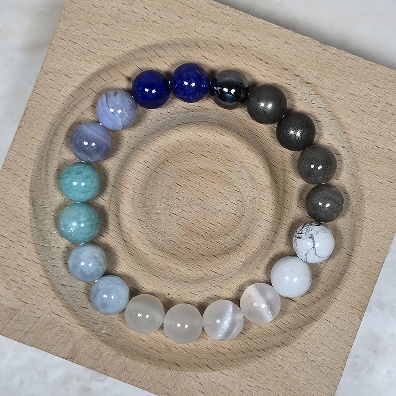 SG LOCAL - AURA HAVEN Metal + Water Element Bracelet [Made-to-order Product]