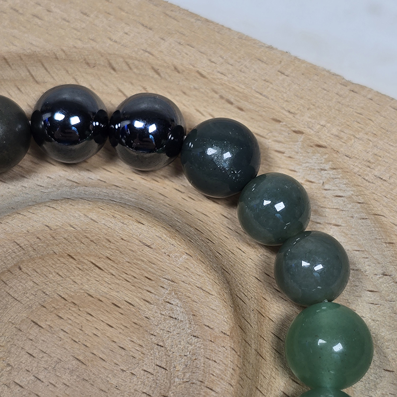 SG LOCAL - AURA HAVEN Metal + Wood Element Bracelet [Made-to-order Product]