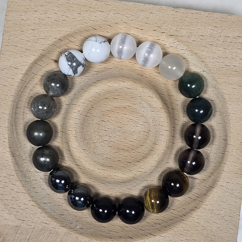 SG LOCAL - AURA HAVEN Metal + Earth Element Bracelet [Made-to-order Product]