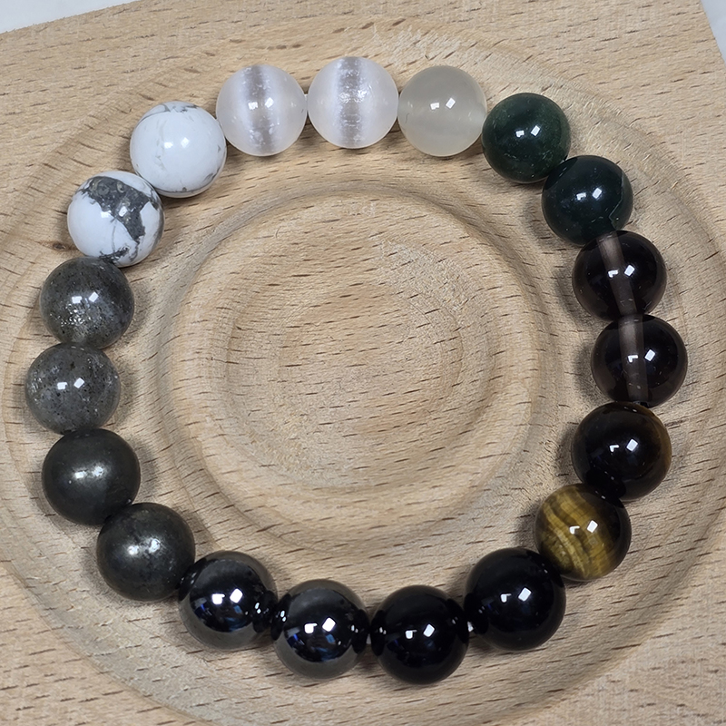 SG LOCAL - AURA HAVEN Metal + Earth Element Bracelet [Made-to-order Product]