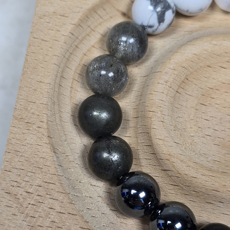 SG LOCAL - AURA HAVEN Metal + Earth Element Bracelet [Made-to-order Product]