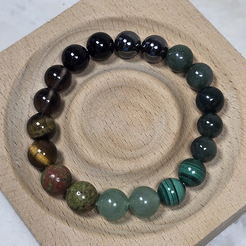SG LOCAL - AURA HAVEN Wood + Earth Element Bracelet [Made-to-order Product]
