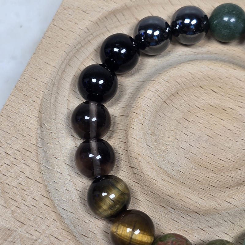 SG LOCAL - AURA HAVEN Wood + Earth Element Bracelet [Made-to-order Product]