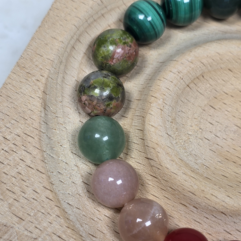 SG LOCAL - AURA HAVEN Wood + Fire Element Bracelet [Made-to-order Product]