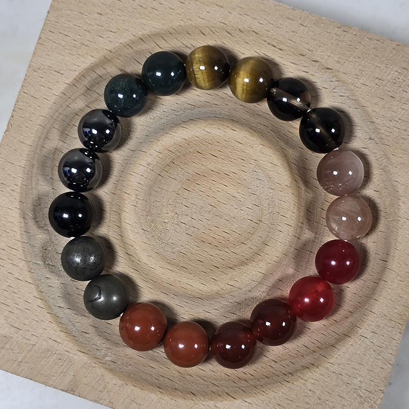 SG LOCAL - AURA HAVEN Earth + Fire Element Bracelet [Made-to-order Product]