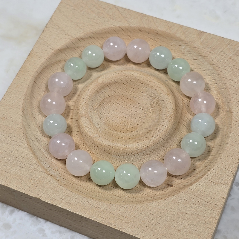 SG LOCAL - AURA HAVEN Rose & Jade Royale Bracelet [Made-to-order Product]