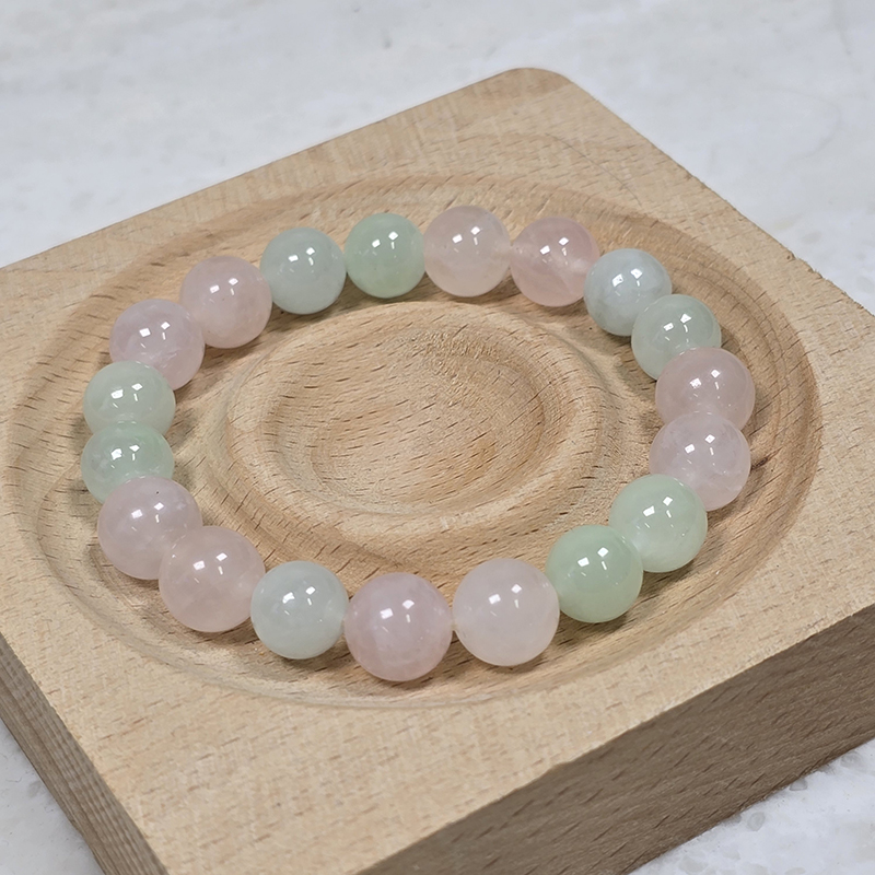 SG LOCAL - AURA HAVEN Rose & Jade Royale Bracelet [Made-to-order Product]