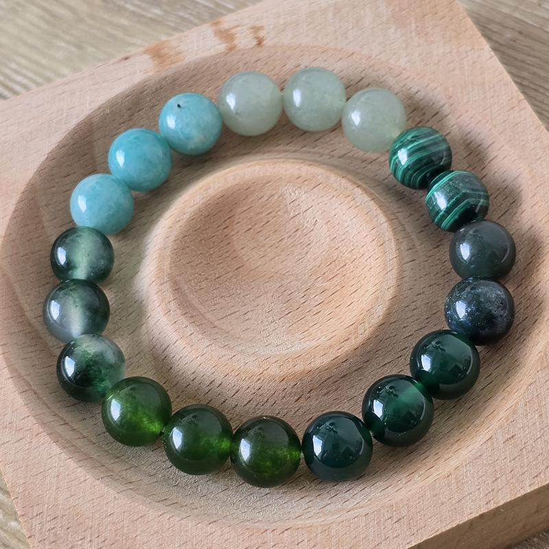 SG LOCAL - AURA HAVEN Forest Guardian Sequence Bracelet [Made-to-order Product]