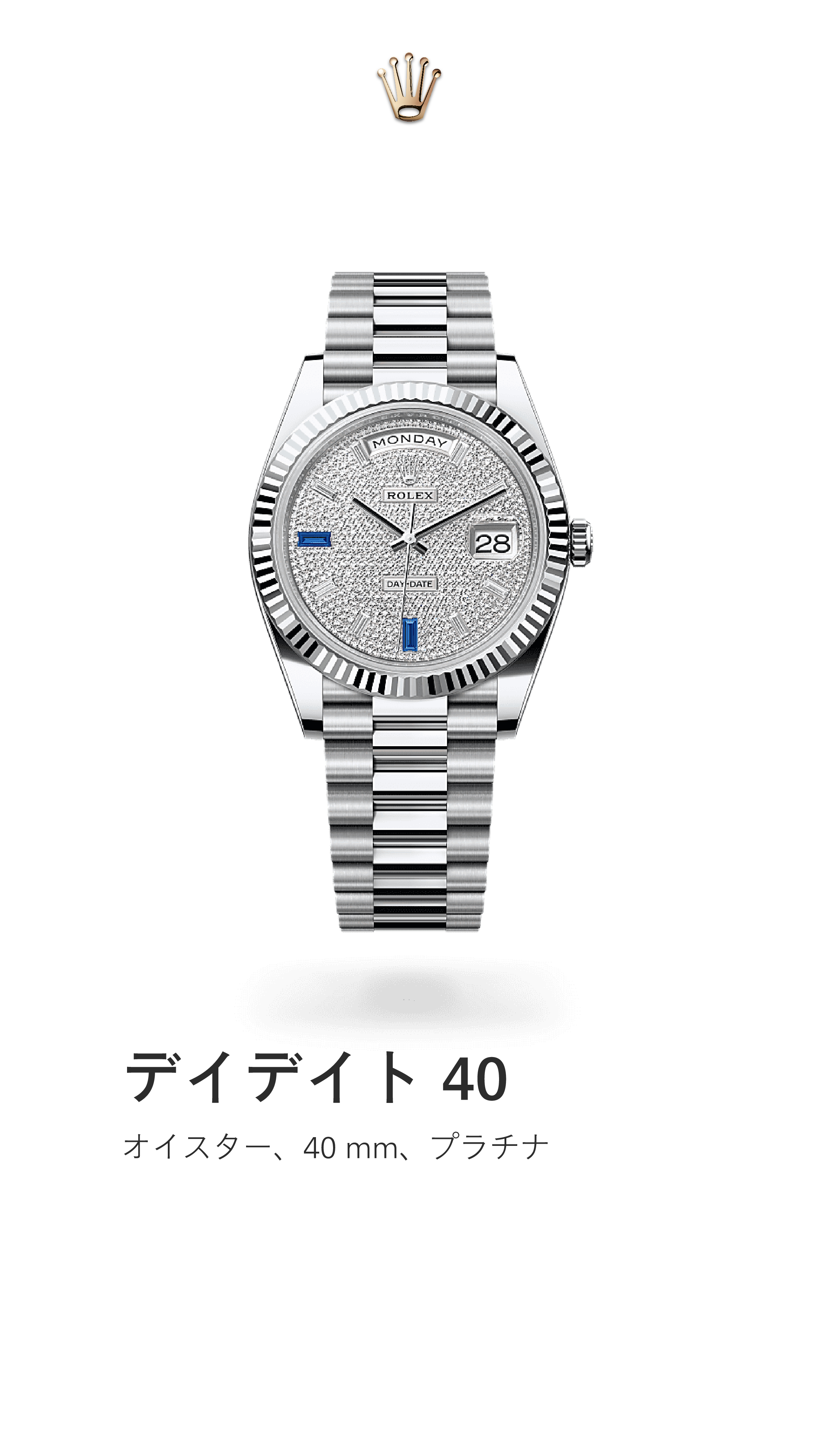 デイデイト 40｜オイスター 40mm｜リファレンス 228236-0009