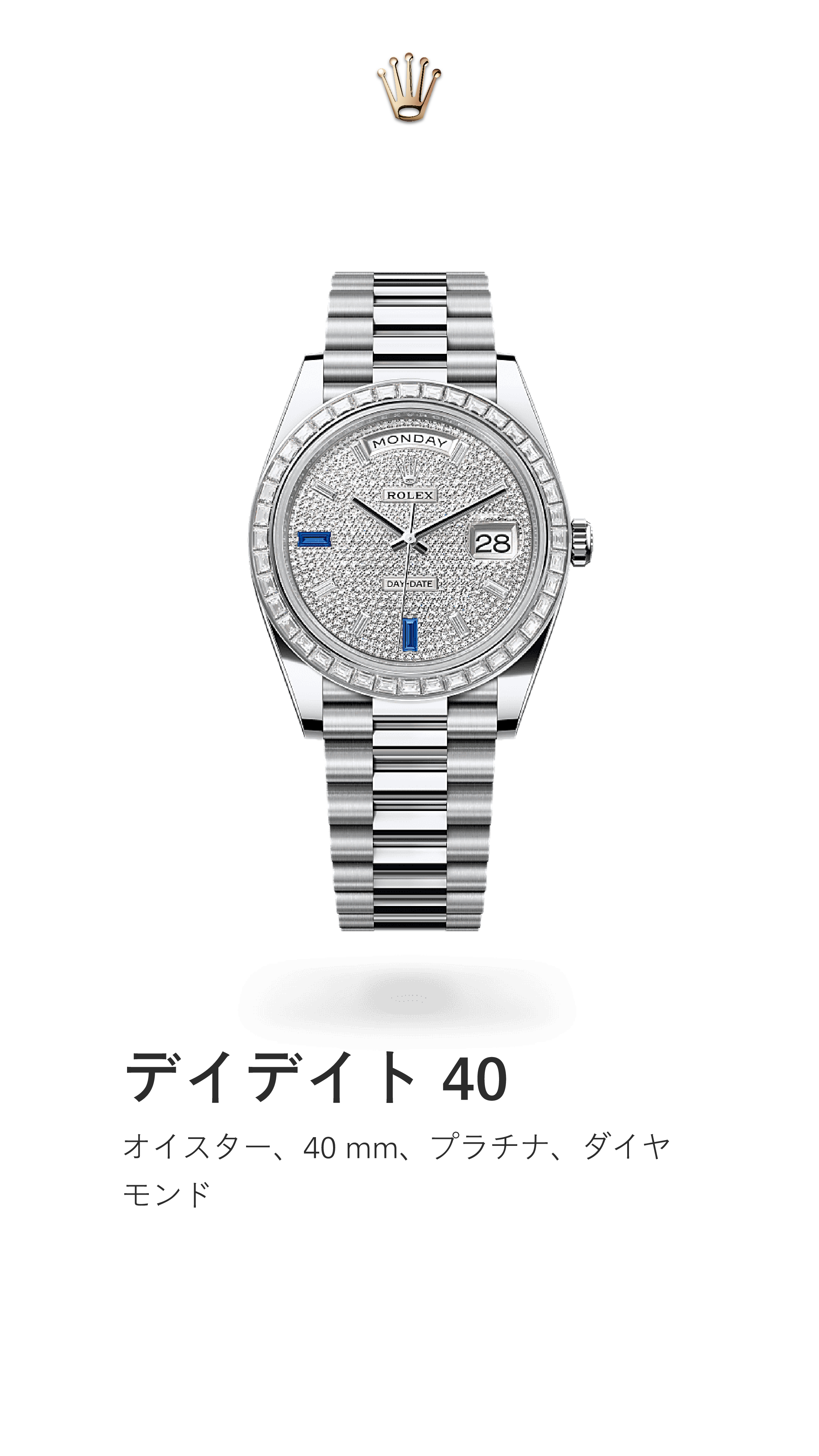 デイデイト 40｜オイスター 40mm｜リファレンス 228396TBR-0021