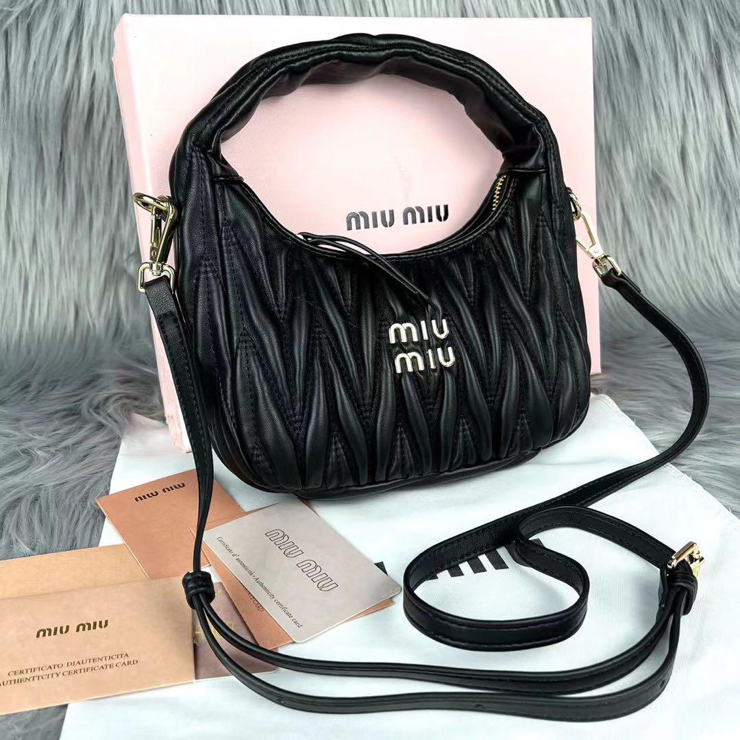 新品 箱付き】2way miumiuショルダーバッグ付属品完備 ビッグ割引 12495円 condosforsalegriffintown.com