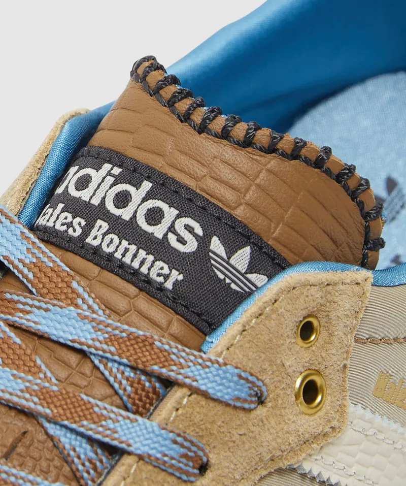 Adidas x Wales Bonner Samba "Desert White"(wonder white/ash blue)