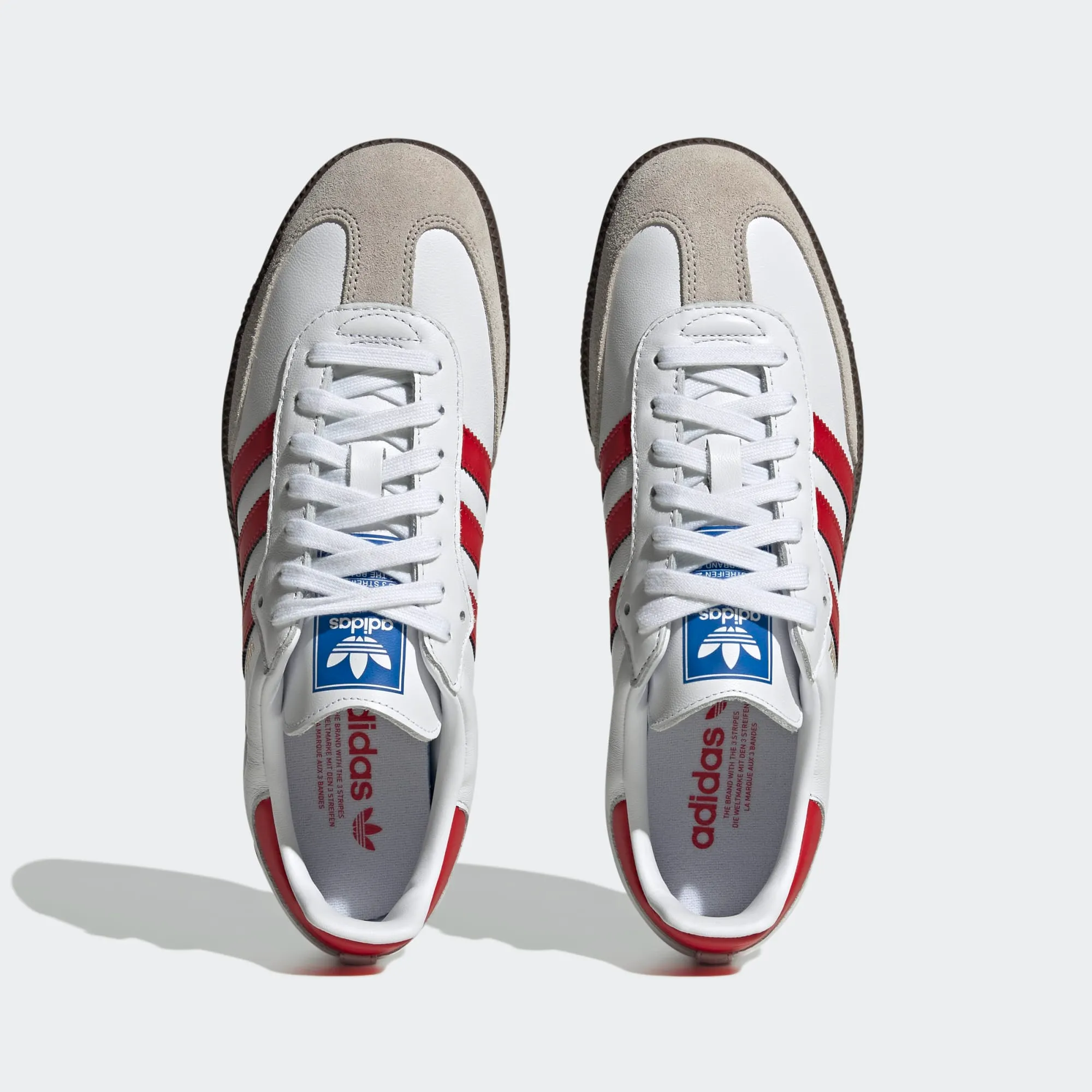 [Copy]Adidas Originals Samba OG - White Red