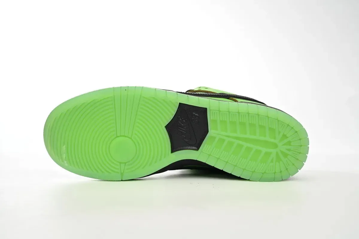 The Powerpuff Girls x x Dunk Low Pro SB QS 'Buttercup' 