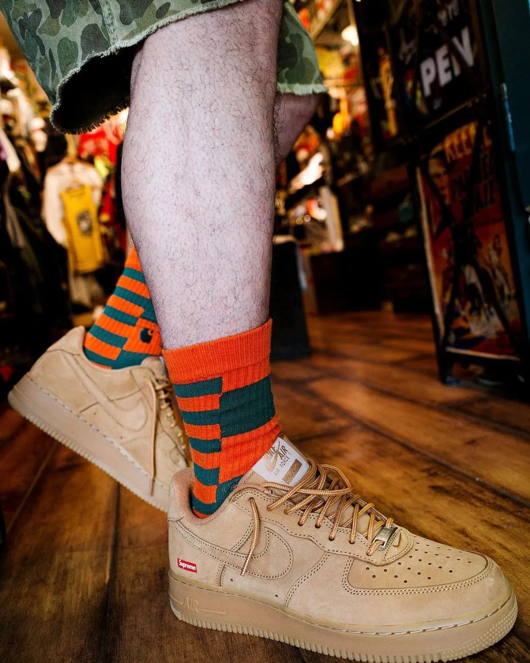 ★人気★【NIKE ×SUPREME】★AIR FORCE 1 LOW★男女兼用★