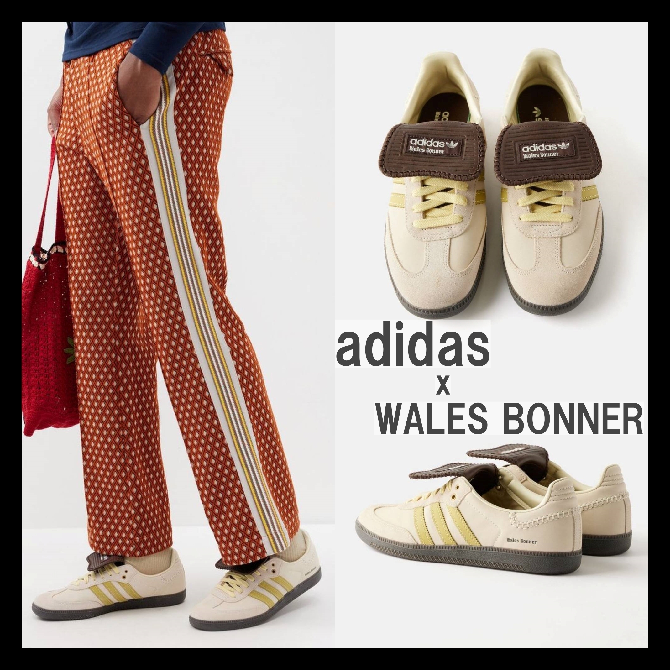 【ADIDAS】× WALES BONNER コラボ ORIGINALS SAMBA スニーカー