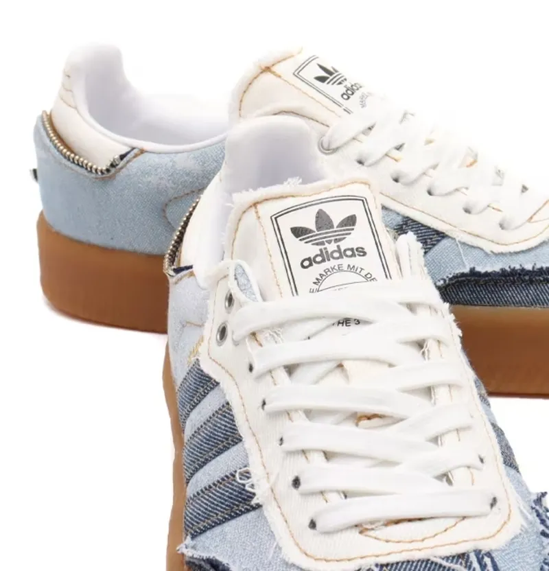 ★おしゃれコラボ atmos pink×adidas Originals Sambaeデニム