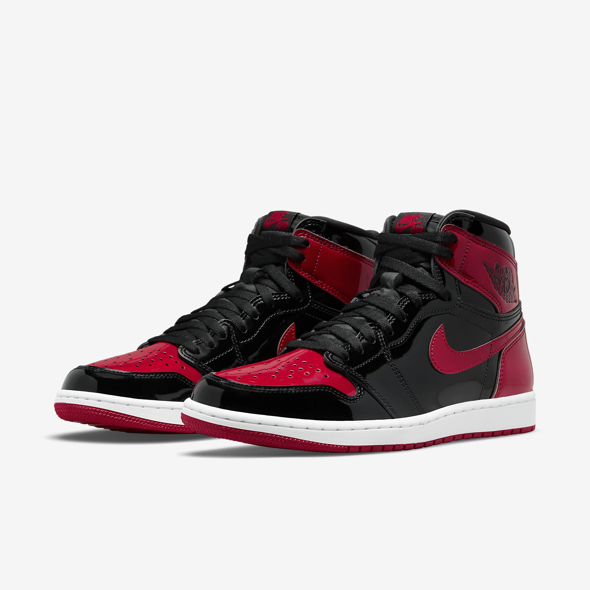 AIR JORDAN 1 RETRO HIGH OG "BLACK/VARSITY RED-WHITE"