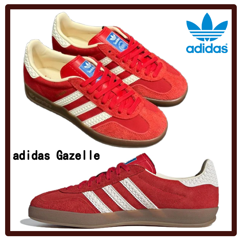 adidas Gazelle Indoor 'Red White' IF1808