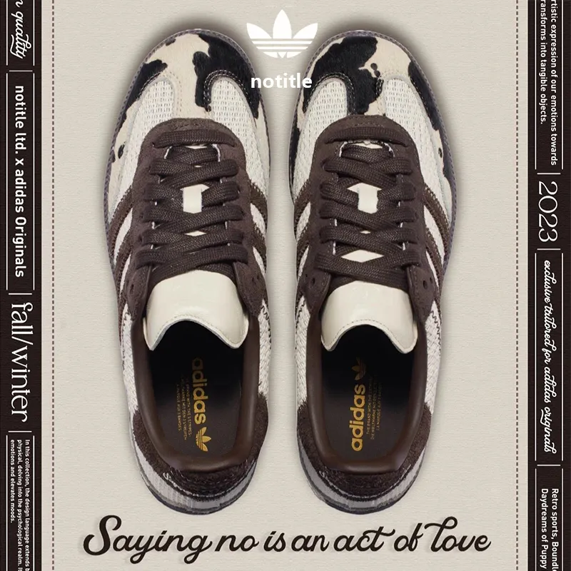 adidas x notitle ☆ Samba OG 'Cow Print'