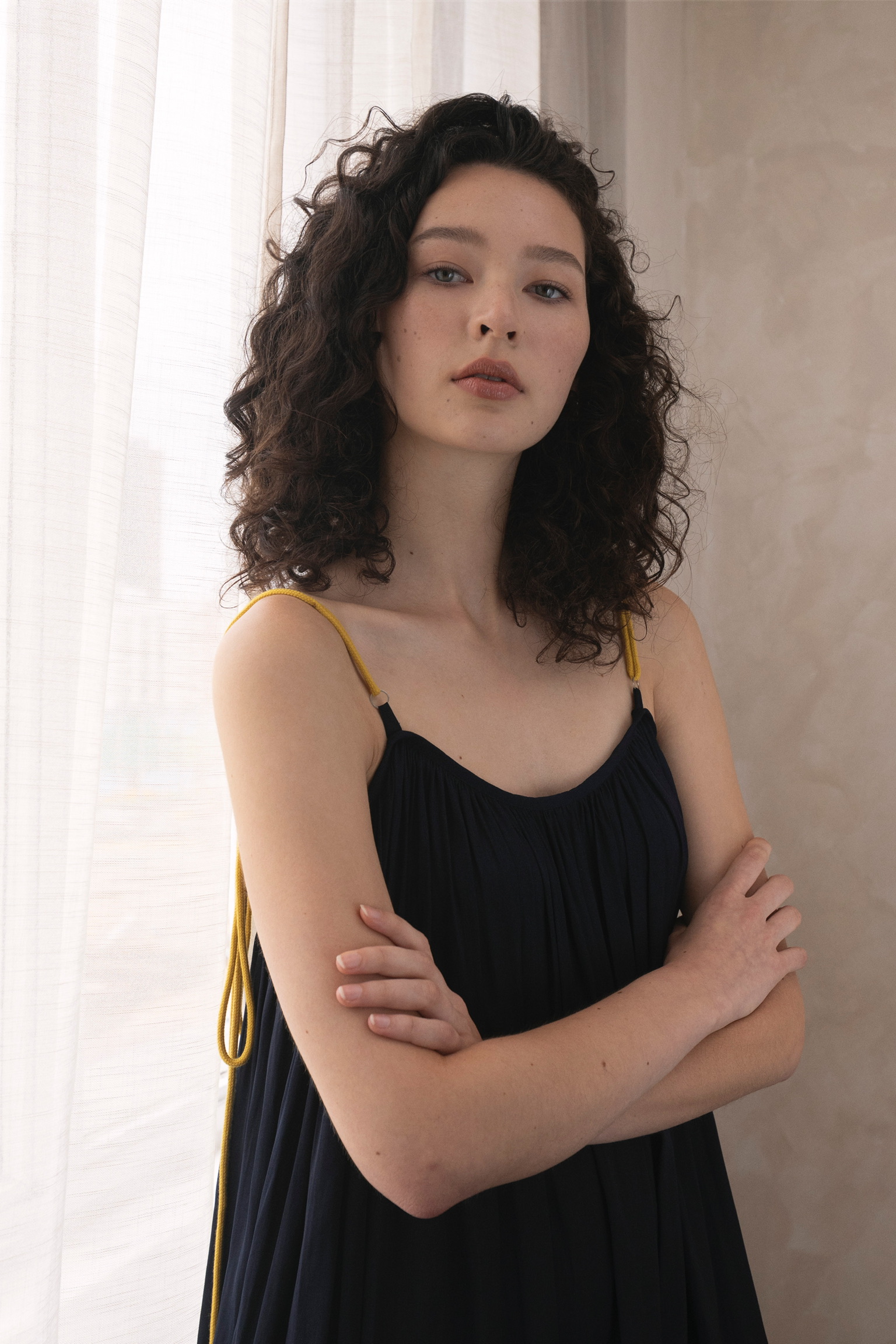 AL06/ MULTIWAYS DRESS WITH ROPE STRAPS