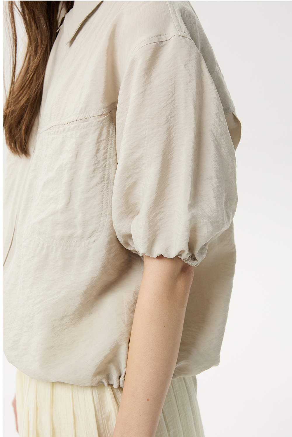 ML10 / SHORT SLEEVE ZIP-UP SHIRTS