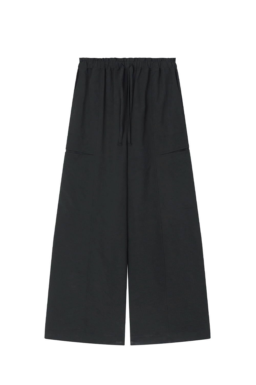 ML17 / CUT LINE WIDE BANDING PANTS