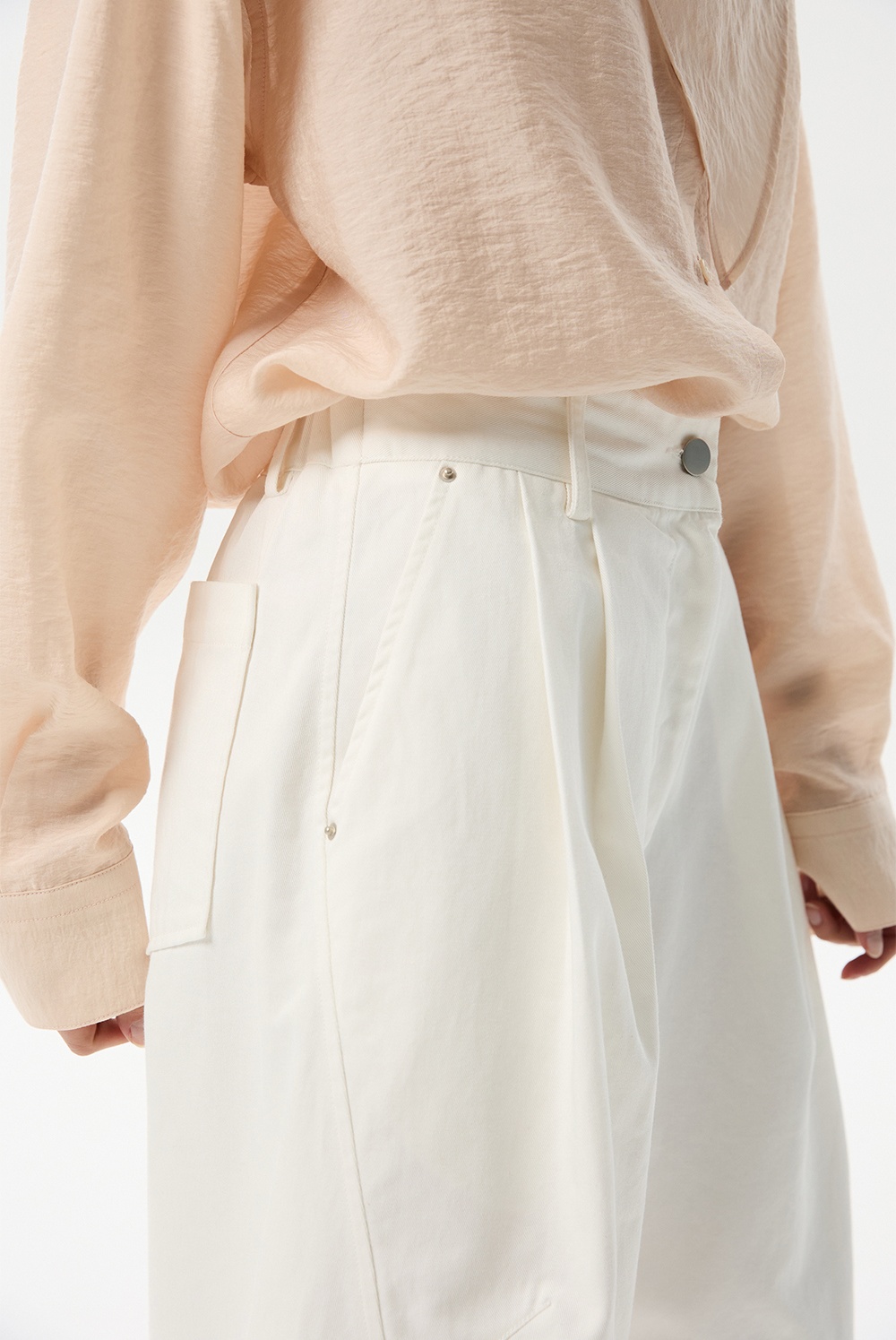 ML19 / COTTON WIDE BERMUDA PANTS