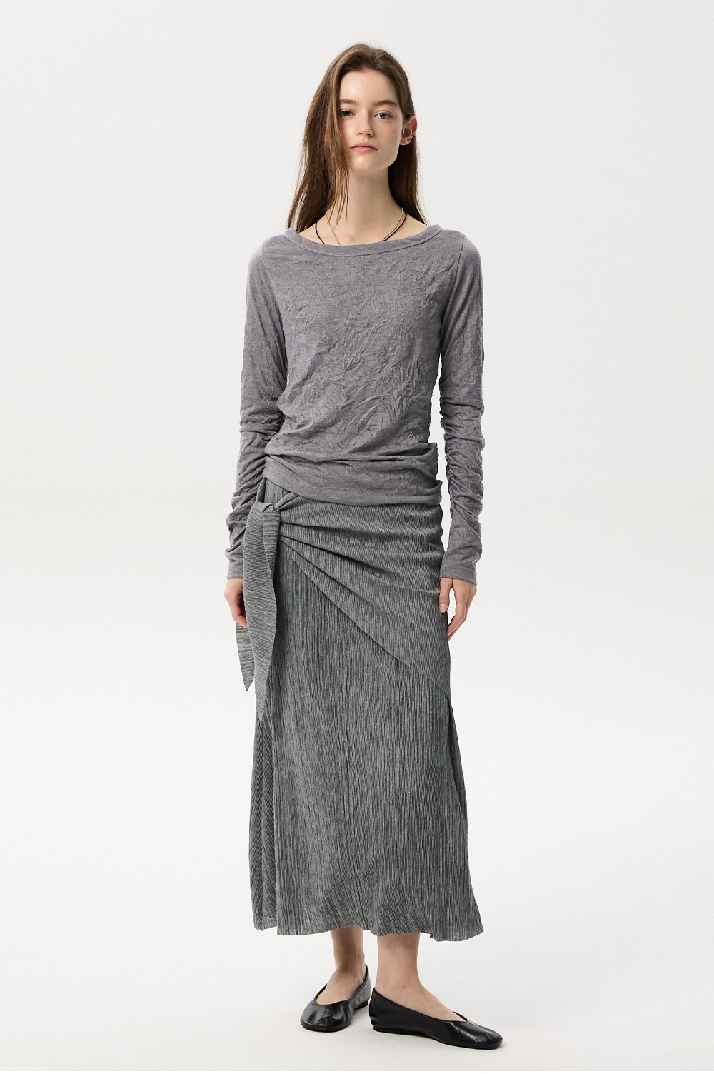 ML20 / SCARF LONG SKIRT