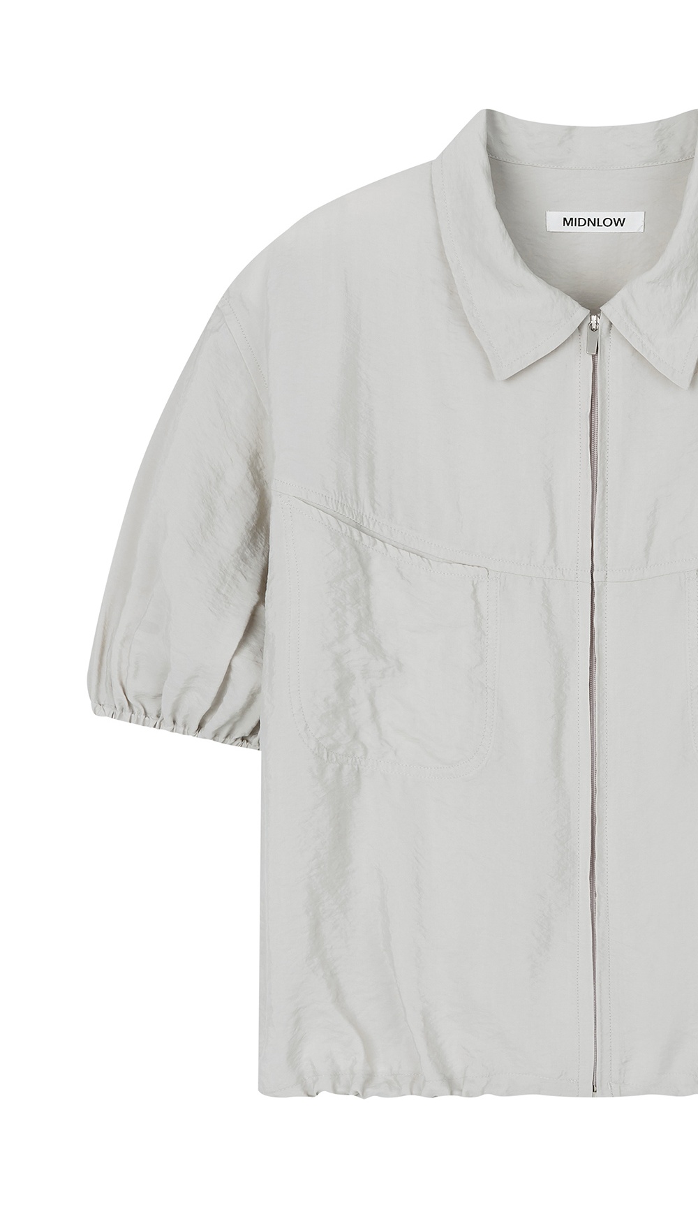 ML10 / SHORT SLEEVE ZIP-UP SHIRTS