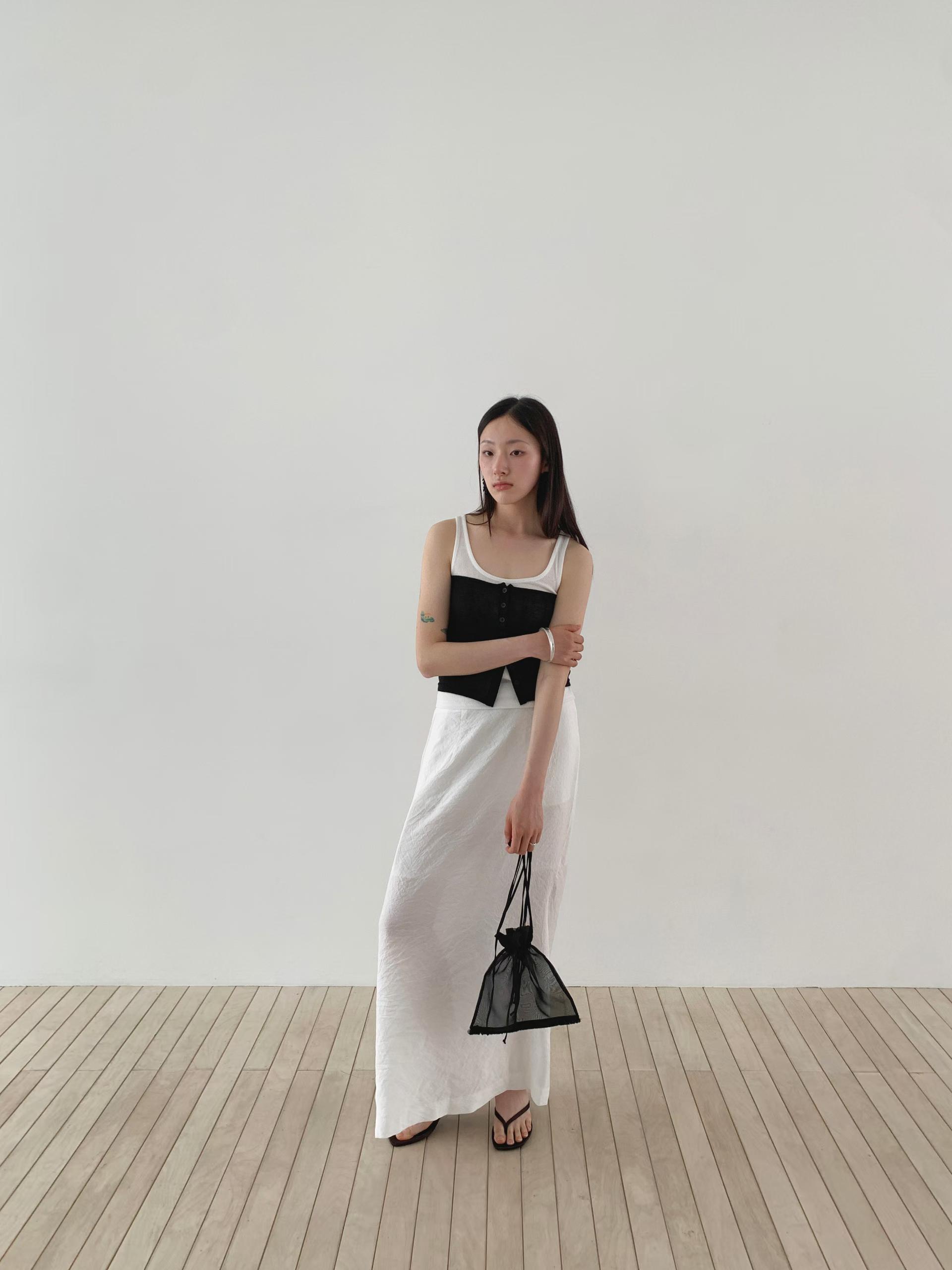 FELICITY CHIFFON DRAWSTRING POUCH